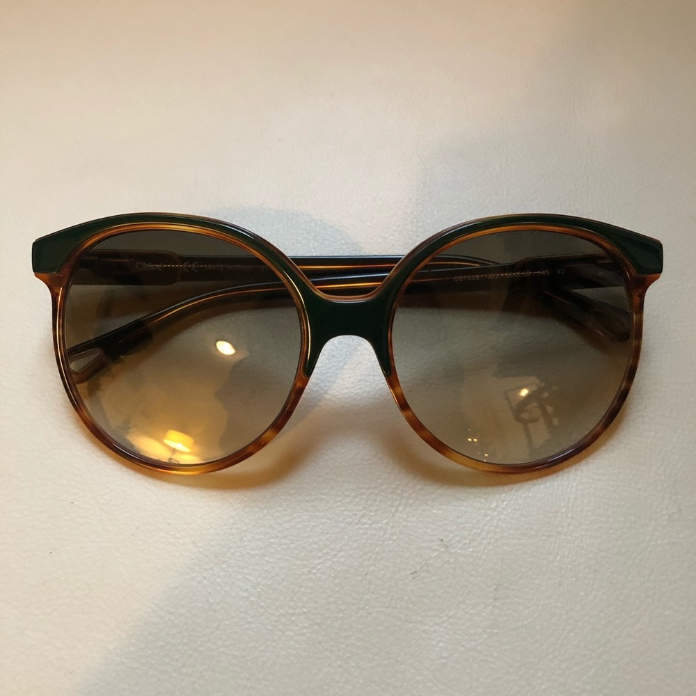 Chloe green/tortoise sunglasses - Picture 3 of 8